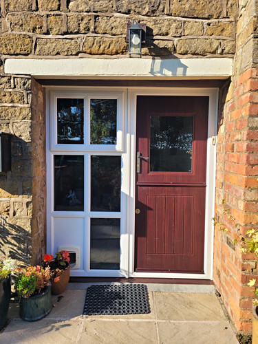 Upvc composite external stable - composite,