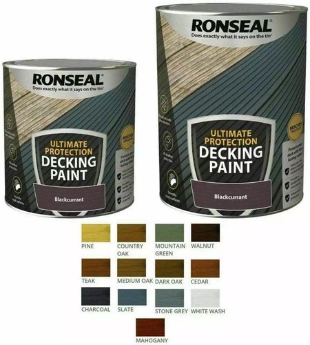 Ronseal ultimate decking - ronseal, paint