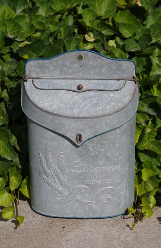 Vintage metal mailbox wall - metal,