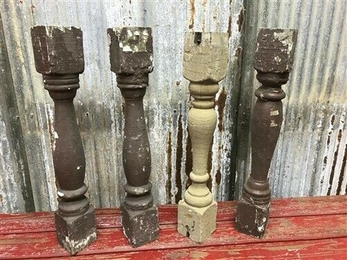 Vintage painted wood - vintage,