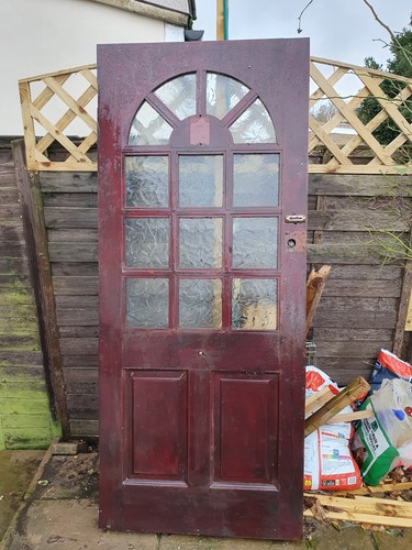 Hardwood front door - hardwood,