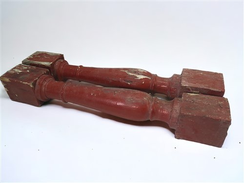 Antique wood balusters - wood,